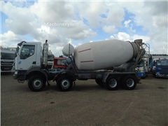 Betonomieszarka Renault Kerax 420 + 8x4 + manual +