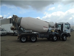 Betonomieszarka Renault Kerax 420 + 8x4 + manual +