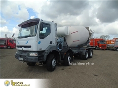 Betonomieszarka Renault Kerax 420 + 8x4 + manual +