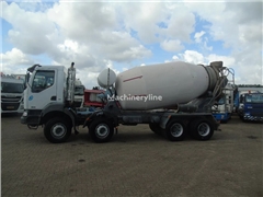 Betonomieszarka Renault Kerax 420 + 8x4 + manual +
