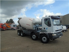 Betonomieszarka Renault Kerax 420 + 8x4 + manual +