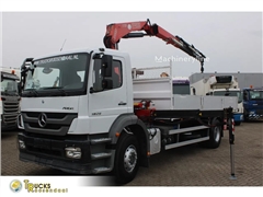 Żuraw samojezdny Mercedes-Benz Axor 1929 + FASSI F