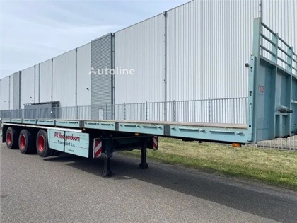 Naczepa platforma Floor open oplegger ,stuurassen,