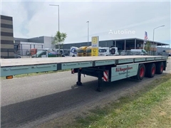 Naczepa platforma Floor open oplegger ,stuurassen,