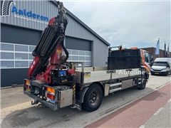 DAF CF75-250, EURO 2, Steel- Air, 620 cm Open box.