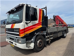 DAF CF75-250, EURO 2, Steel- Air, 620 cm Open box.