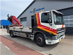 DAF CF75-250, EURO 2, Steel- Air, 620 cm Open box.