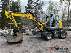 Sprzedam koparki kołowe Wacker Neuson EW100 poprze