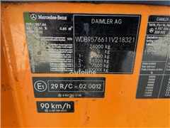 Śmieciarka Mercedes-Benz 2633 Econic 6x2 HallerX2/