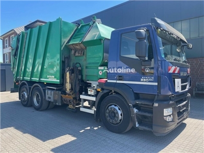 Śmieciarka IVECO Stralis 330 6x2 EEV Faun SidePres