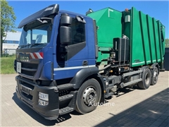 Śmieciarka IVECO Stralis 330 6x2 EEV Faun SidePres