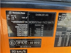 Śmieciarka Mercedes-Benz 2629 6x2 Econic Haller X2