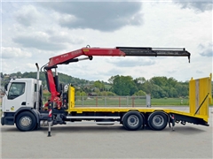 RENAULT PREMIUM 370 LAWETA 7,40 m + FASSI F240B.2