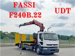 RENAULT PREMIUM 370 LAWETA 7,40 m + FASSI F240B.2