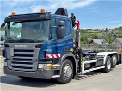 SCANIA P 360  Hakowiec  HIAB 111 BS - 2 HIDUO +
