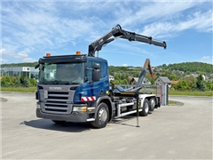SCANIA P 360  Hakowiec  HIAB 111 BS - 2 HIDUO +