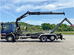 SCANIA P 360  Hakowiec  HIAB 111 BS - 2 HIDUO +