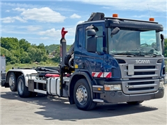 SCANIA P 360  Hakowiec  HIAB 111 BS - 2 HIDUO +