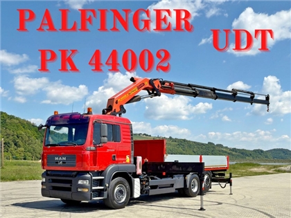 MAN TGA 26.400  SKRZYNIA 6,30 m  PK 44002 + PILO