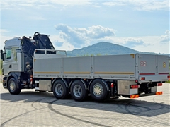 SCANIA R 480  SKRZYNIA 6,85m  HIAB 377 E-8 HIPRO