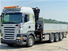 SCANIA R 480  SKRZYNIA 6,85m  HIAB 377 E-8 HIPRO