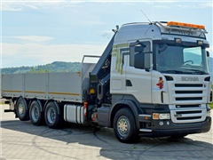 SCANIA R 480  SKRZYNIA 6,85m  HIAB 377 E-8 HIPRO
