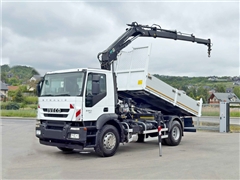 Iveco STRALIS 330  WYWROTKA 4,60 m + HIAB 144 BS-