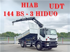 Iveco STRALIS 330  WYWROTKA 4,60 m + HIAB 144 BS-