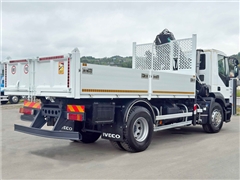 Iveco STRALIS 330  WYWROTKA 4,60 m + HIAB 144 BS-