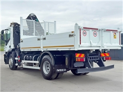 Iveco STRALIS 330  WYWROTKA 4,60 m + HIAB 144 BS-