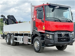 RENAULT C 430  SKRZYNIA 7,05 m  HIAB X-HIDUO 188