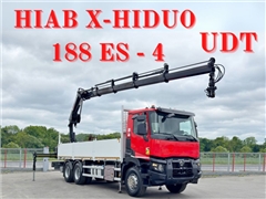 RENAULT C 430  SKRZYNIA 7,05 m  HIAB X-HIDUO 188