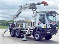 Iveco TRAKKER 360  WYWROTKA 2,45m + RUSA TA65.33