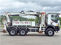 Iveco TRAKKER 360  WYWROTKA 2,45m + RUSA TA65.33