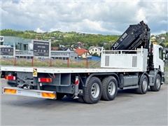 SCANIA P 420  PLATFORMA 7,00 m  HIAB 600 EP - 5