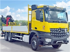 Mercedes AROCS 2636  HIAB 166 D - 4 HIDUO + PILOT