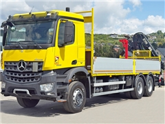 Mercedes AROCS 2636  HIAB 166 D - 4 HIDUO + PILOT