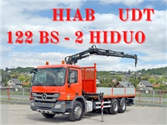 Mercedes Actros 2636  HIAB 122 BS - 2 HIDUO + PIL