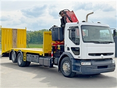 RENAULT PREMIUM 370 LAWETA 7,40 m + FASSI F240B.2
