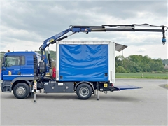 MAN TGM 15.250 PLANDEKA 3,50 m  FASSI F110AC.0.23