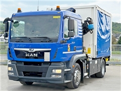 MAN TGM 15.250 PLANDEKA 3,50 m  FASSI F110AC.0.23