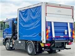 MAN TGM 15.250 PLANDEKA 3,50 m  FASSI F110AC.0.23