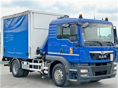 MAN TGM 15.250 PLANDEKA 3,50 m  FASSI F110AC.0.23
