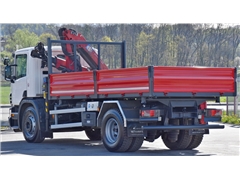 SCANIA P250  WYWROTKA 4,75m + HMF 635 K2 + PILOT