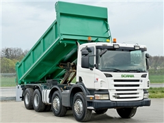 SCANIA P 380  WYWROTKA 5,70 m + BORDMATIC  8x4