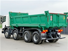 SCANIA P 380  WYWROTKA 5,70 m + BORDMATIC  8x4