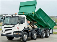 SCANIA P 380  WYWROTKA 5,70 m + BORDMATIC  8x4