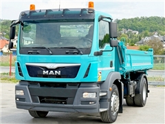MAN TGM 15.340  WYWROTKA 4,60 m  STAN BDB