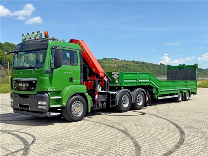 MAN TGS 26.440  PK 33002 -EH C/PILOT + NACZEPA 10
