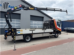 Żuraw samojezdny DAF LF45-220 HMF 910 K4 + 1 / Rem
